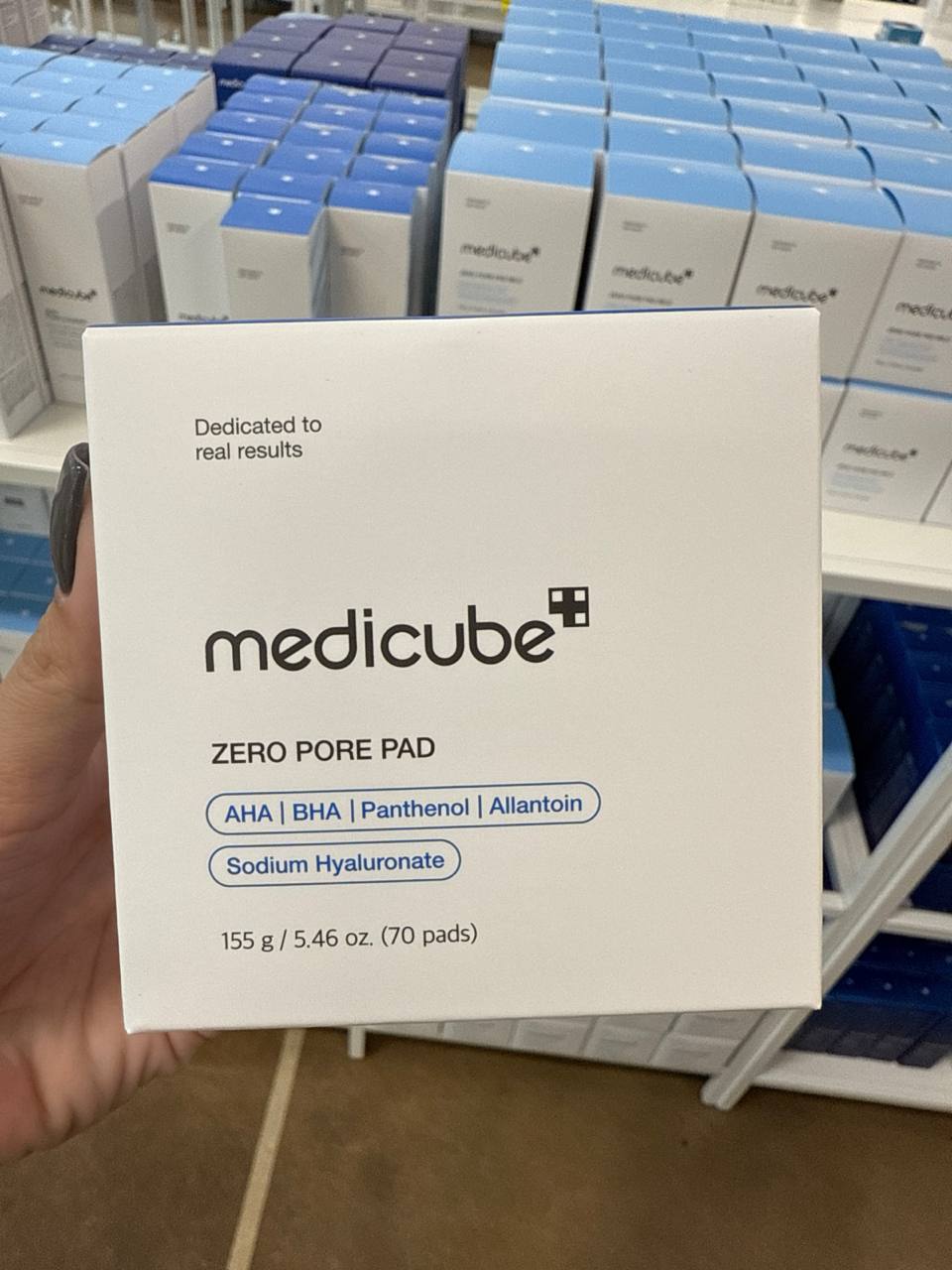 medicube zero pore pad | 155g, 70 pads