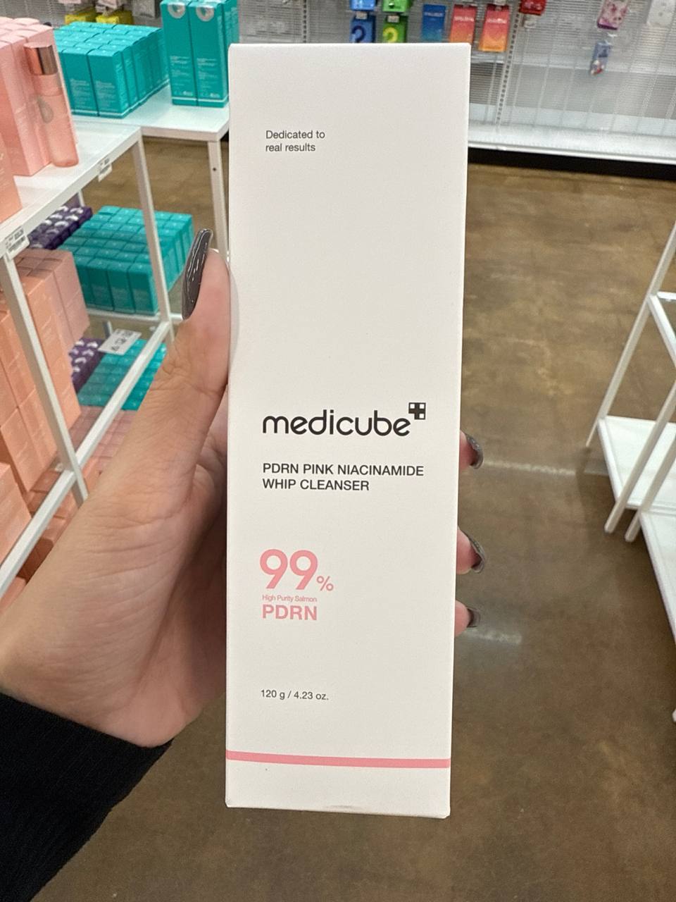 medicube PDRN pink niacinamide whip cleanser| 120g