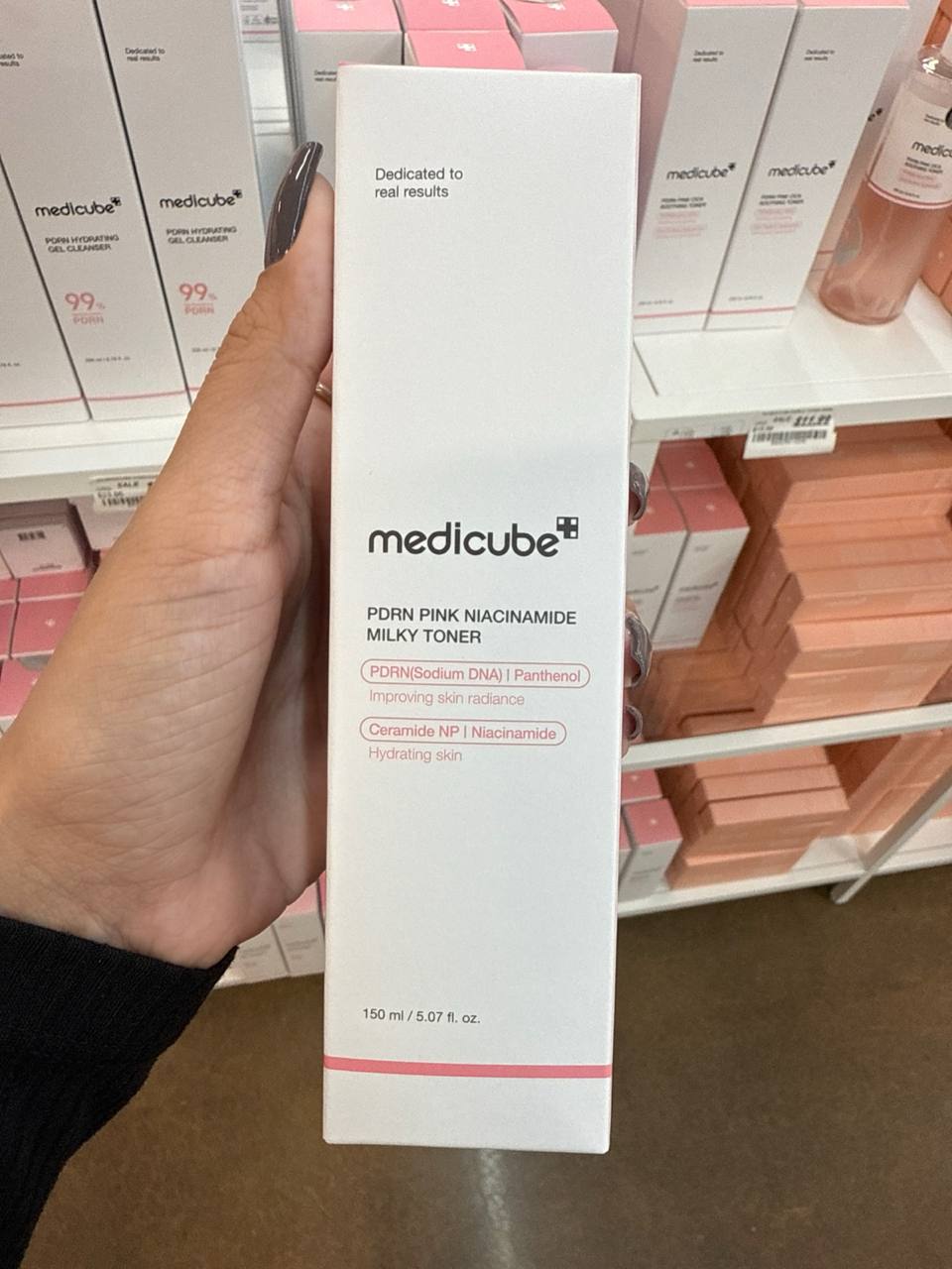 medicube PDRN pink niacinamide milky toner | 150ml