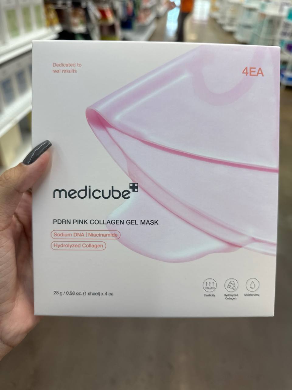 medicube PDRN pink collagen gel mask