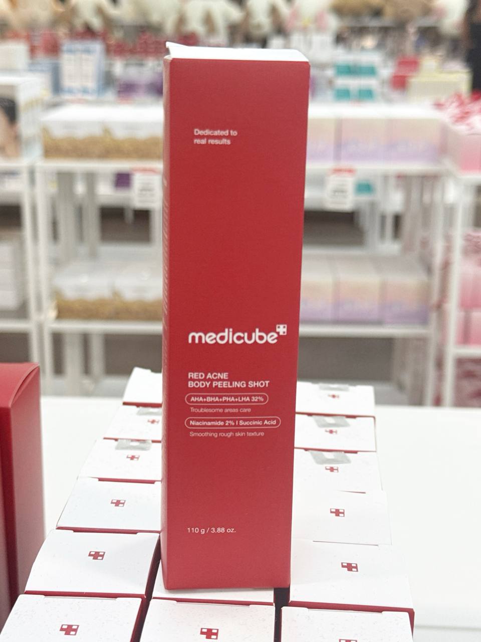 Red acne Body peeling shot  110g