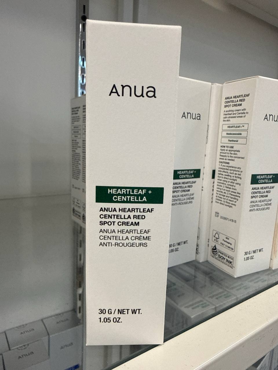 ANUA HEARTLEAF + CENTELLLA RED  Spot  CREAM  30g