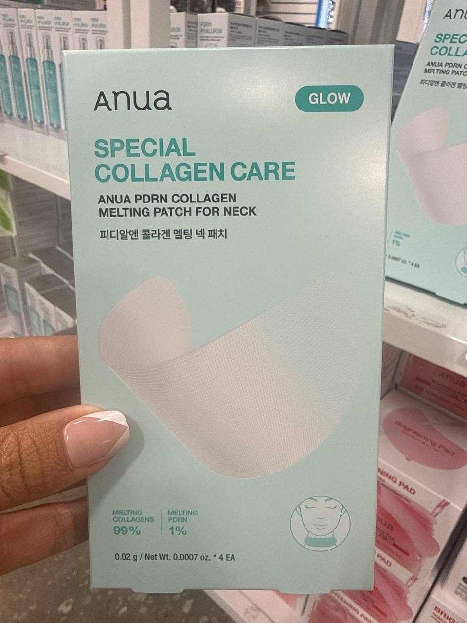 ANUA PDRN Collagen Melting Patch for Neck