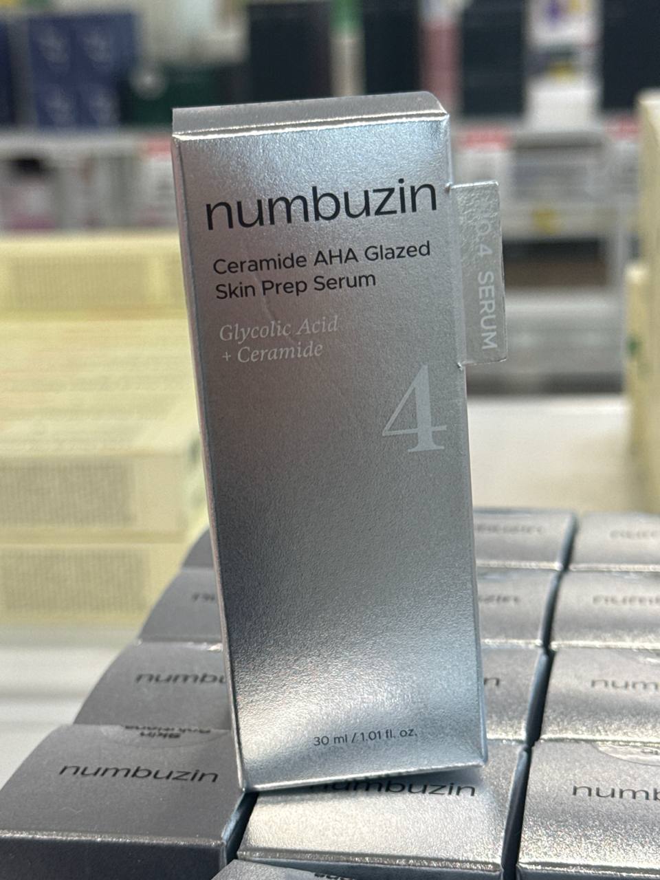numbuzin  CERAMIDE AHA GLAZED SKIN SERUM   30ml