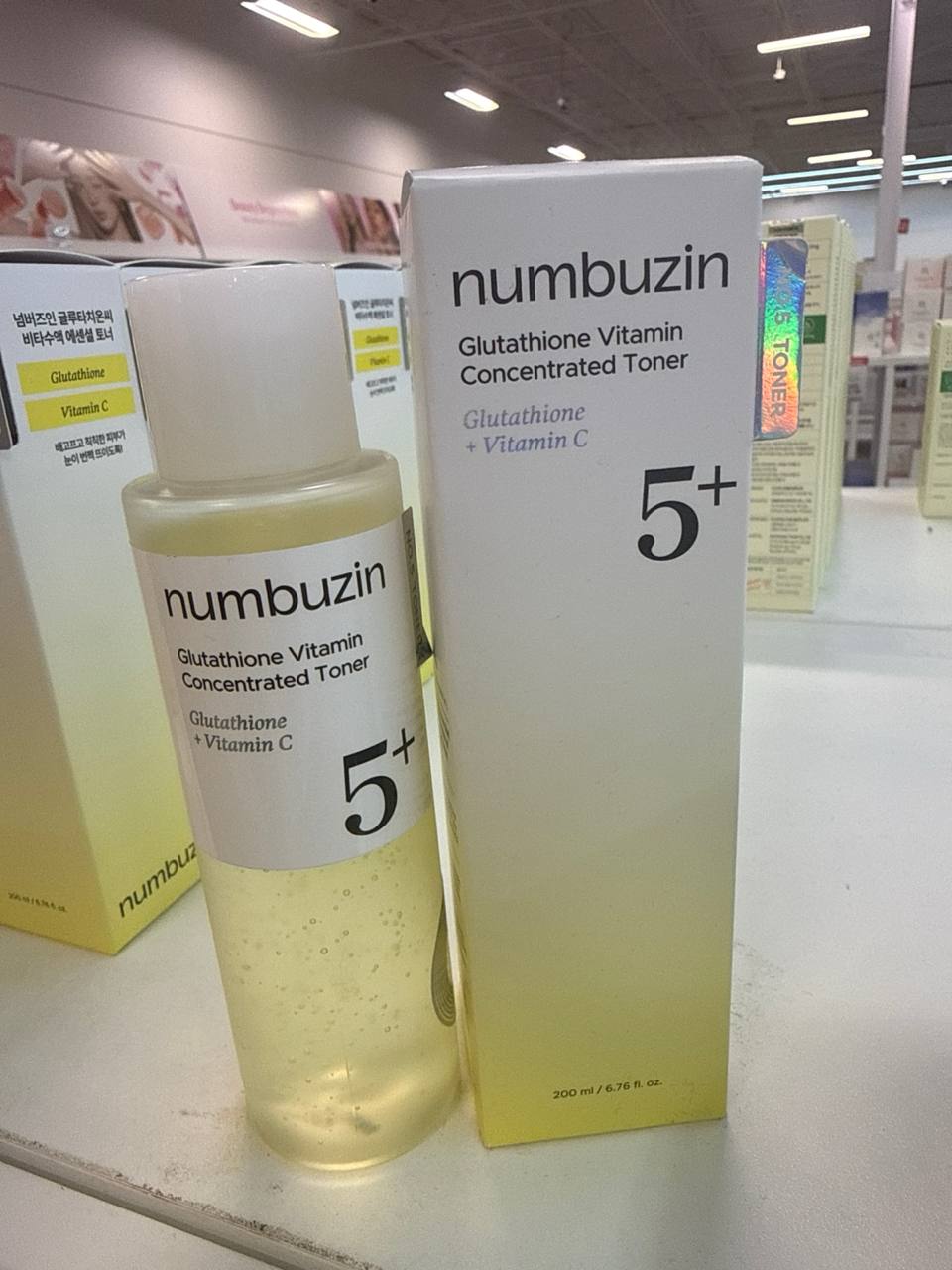 Numbuzin No.5 GLUTATHIONE VITAMIN TONER  (200 ml)