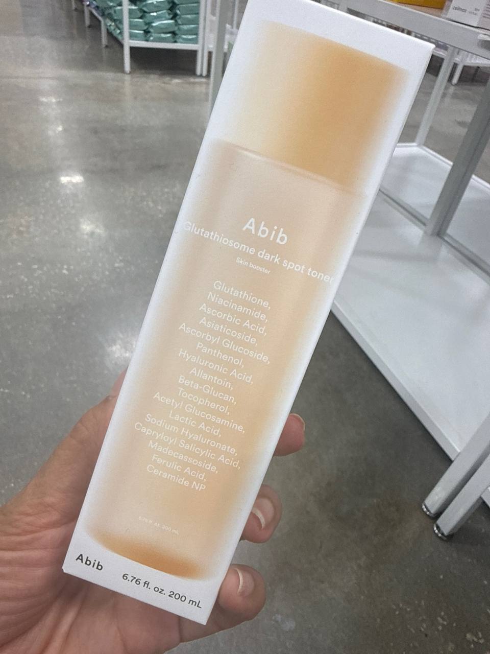 Abib Glutathiosome dark spot toner (Skin booster)