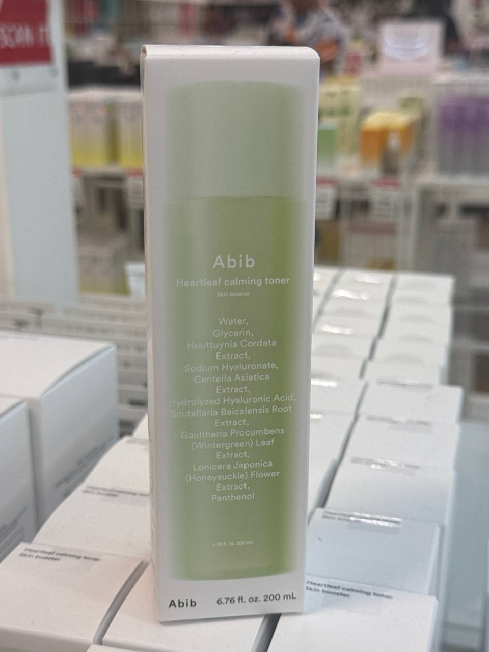 Abib Heartleaf calming Toner