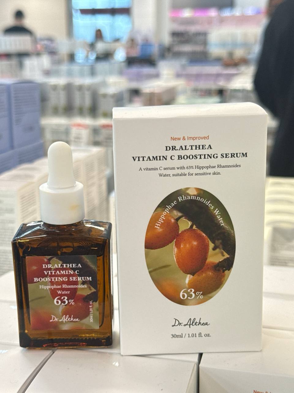 O Dr. Althea 345 Dr. Althea Vitamin C Boosting Serum, um sérum facial coreano de 30 ml