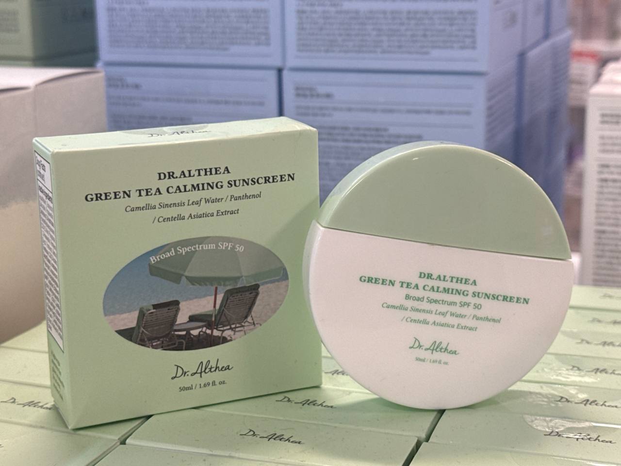 O Dr. Althea 345 . o protetor solar Dr. Althea Green Tea Fresh Sunscreen SPF 50+