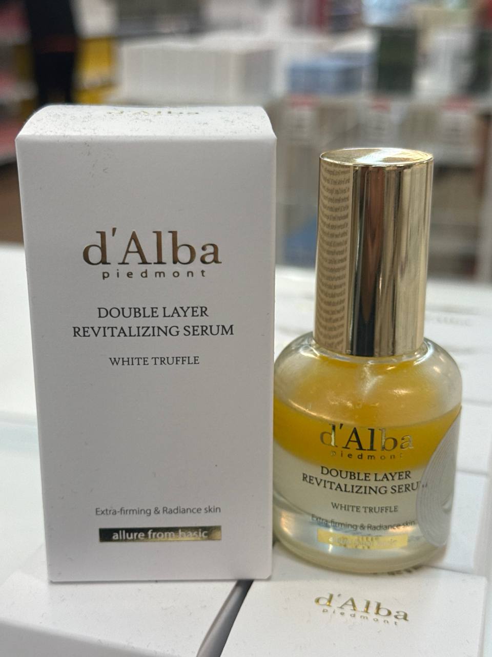 D'ALBA - DOUBLE LAYER REVITALIZING SERUM