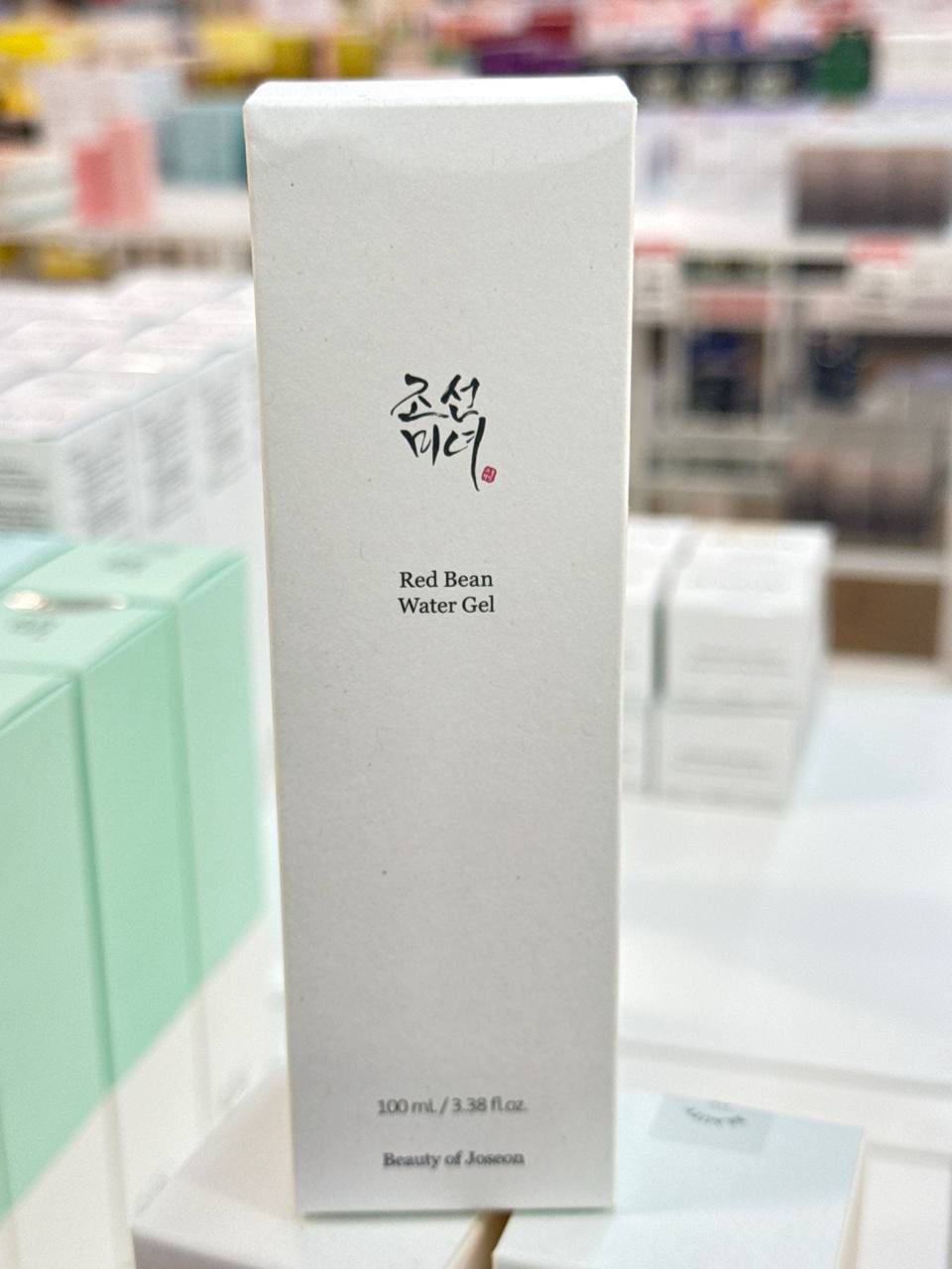 Beauty of Joseon Red Bean Water Gel (100 ml / 3.38 fl. oz), um hidratante facial em gel