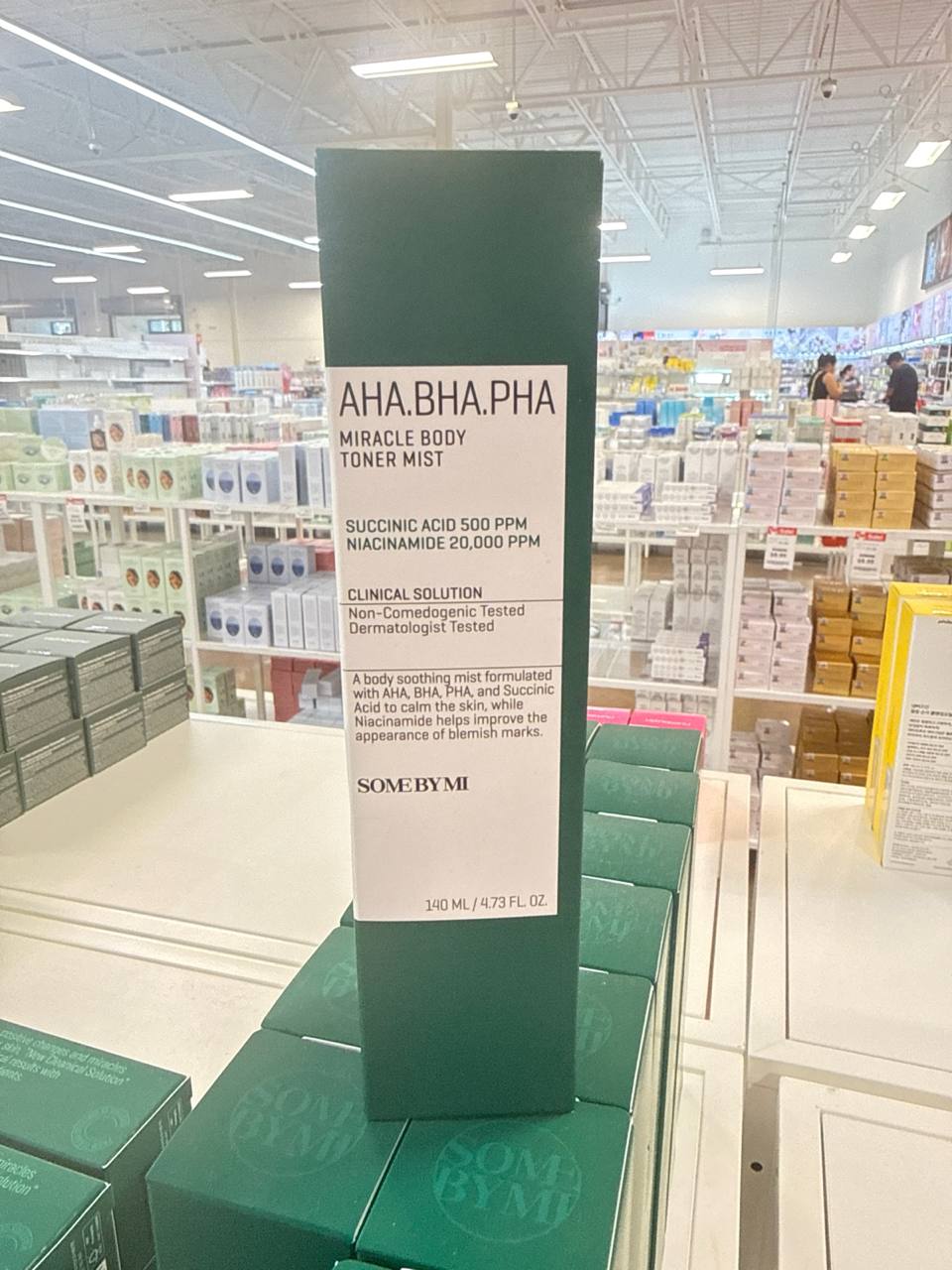 SOME BY MI AHA.BHA.PHA Miracle Body Toner Mist (bruma tônica corporal).
