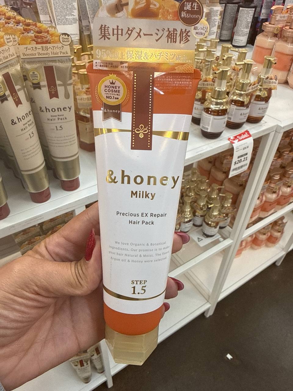 tratamento de cabelo Honey