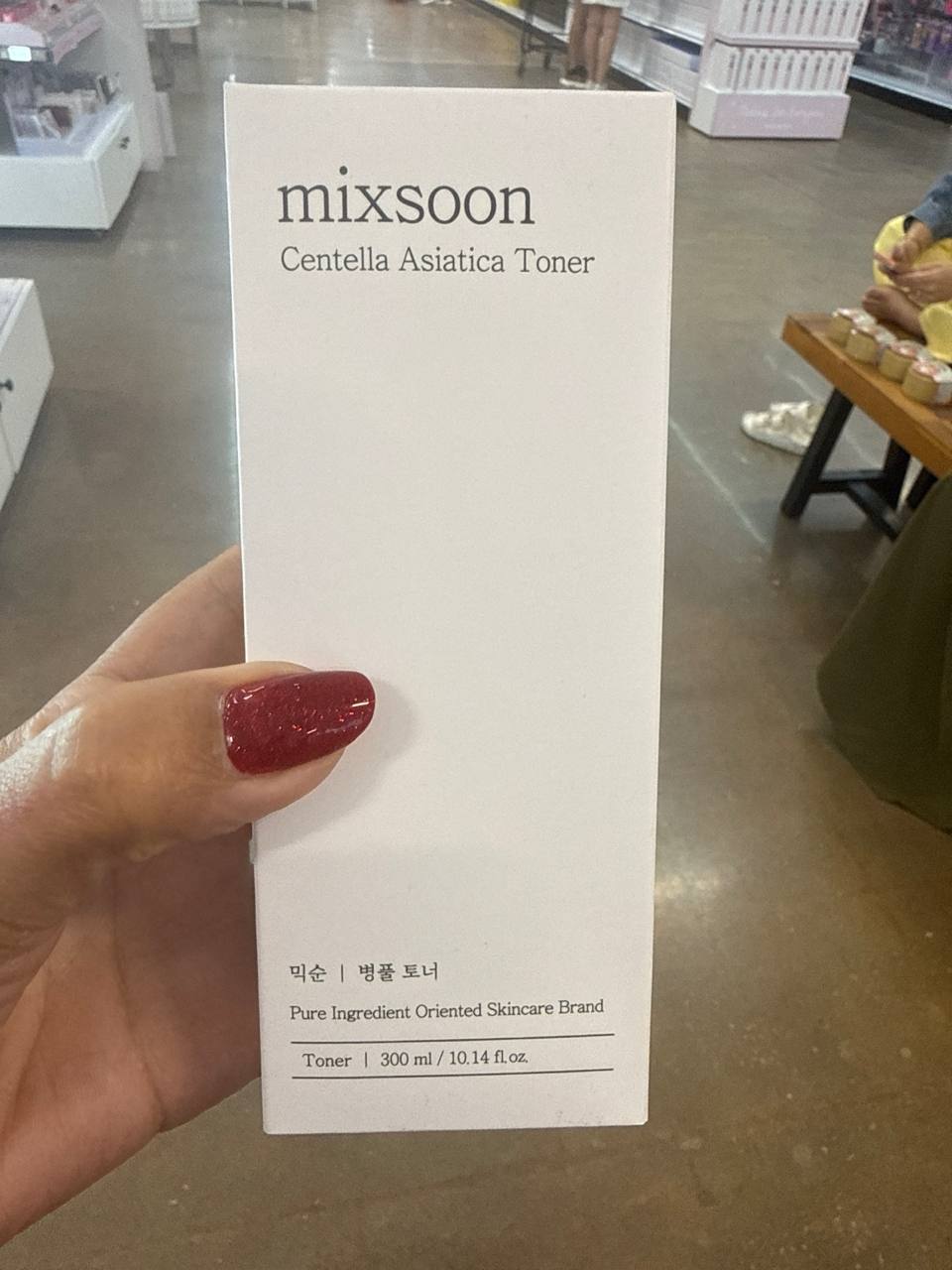 Tônico Facial Mixsoon Centella Asiatica em embalagem de 300 ml