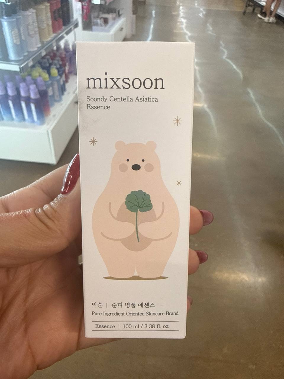 Mixsoon Soondy Centella Asiatica Essence (100 ml / 3.38 fl. oz.).