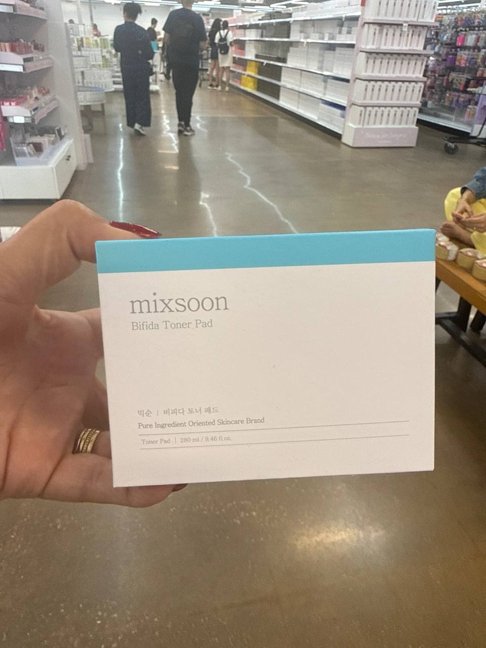 mixsoon Bifida Toner Pad (discos tônicos faciais com lisado de fermento bífida).