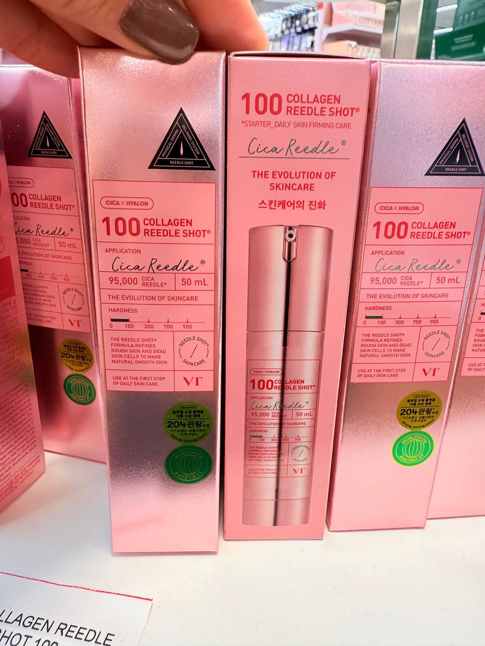 VT COSMETICS - 100 REEDLE SHOT - A FÓRMULA REEDLE SHOT REFINA A PELE ÁSPERA E AS CÉLULAS MORTAS PARA DEIXAR UMA PELE NATURALMENTE SUAVE - USE NA PRIMEIRA ETAPA DO CUIDADO DIÁRIO COM A PELE
