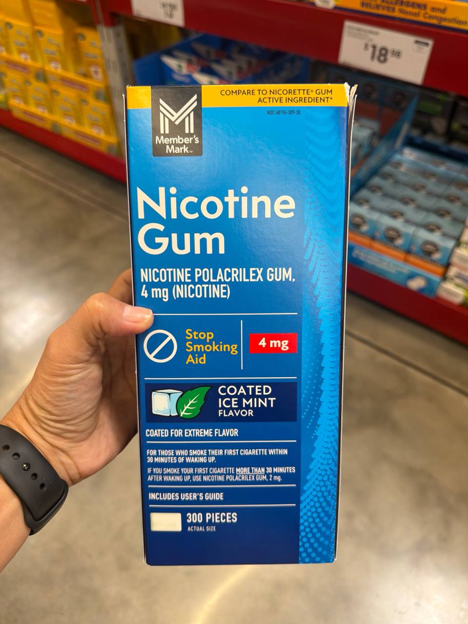 Nicotine gums