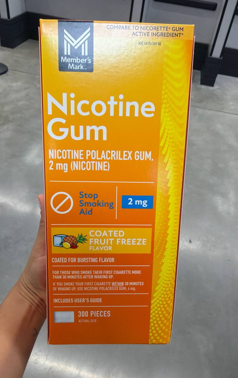 Nicotine gums