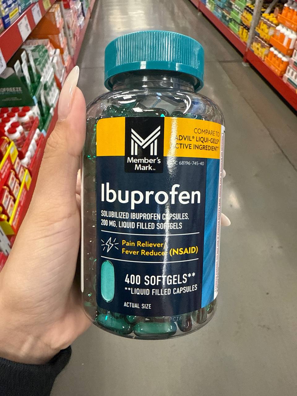 Ibuprofen gel