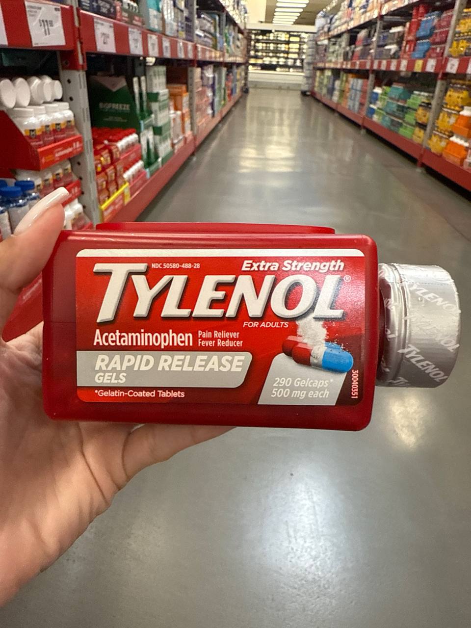 Tylenol rapid