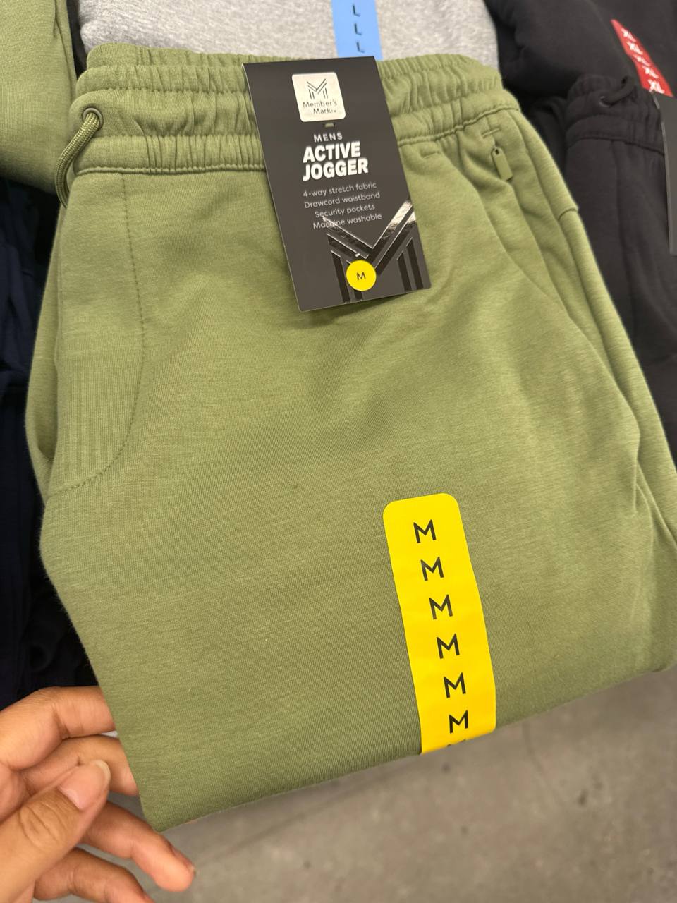   calça  moletom sem fleece Active jogger