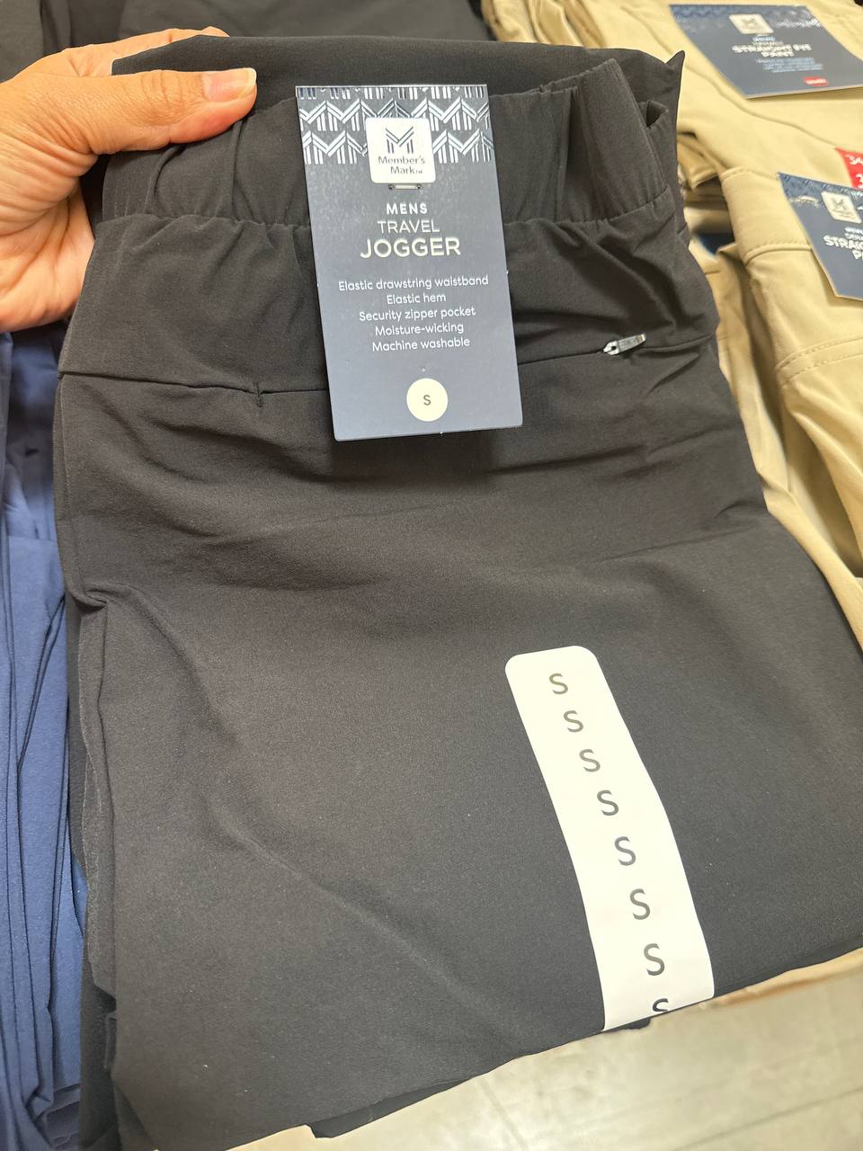   calça  Travel Jogger  member’s Mark