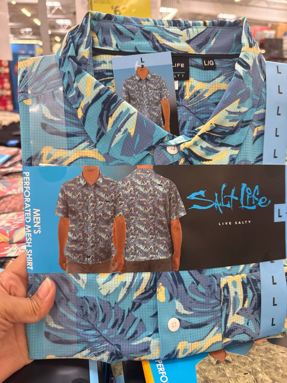   Camisa   manga  curta SALT LIFE