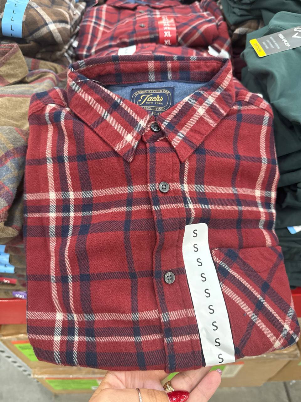  camisa Flanela Jachs