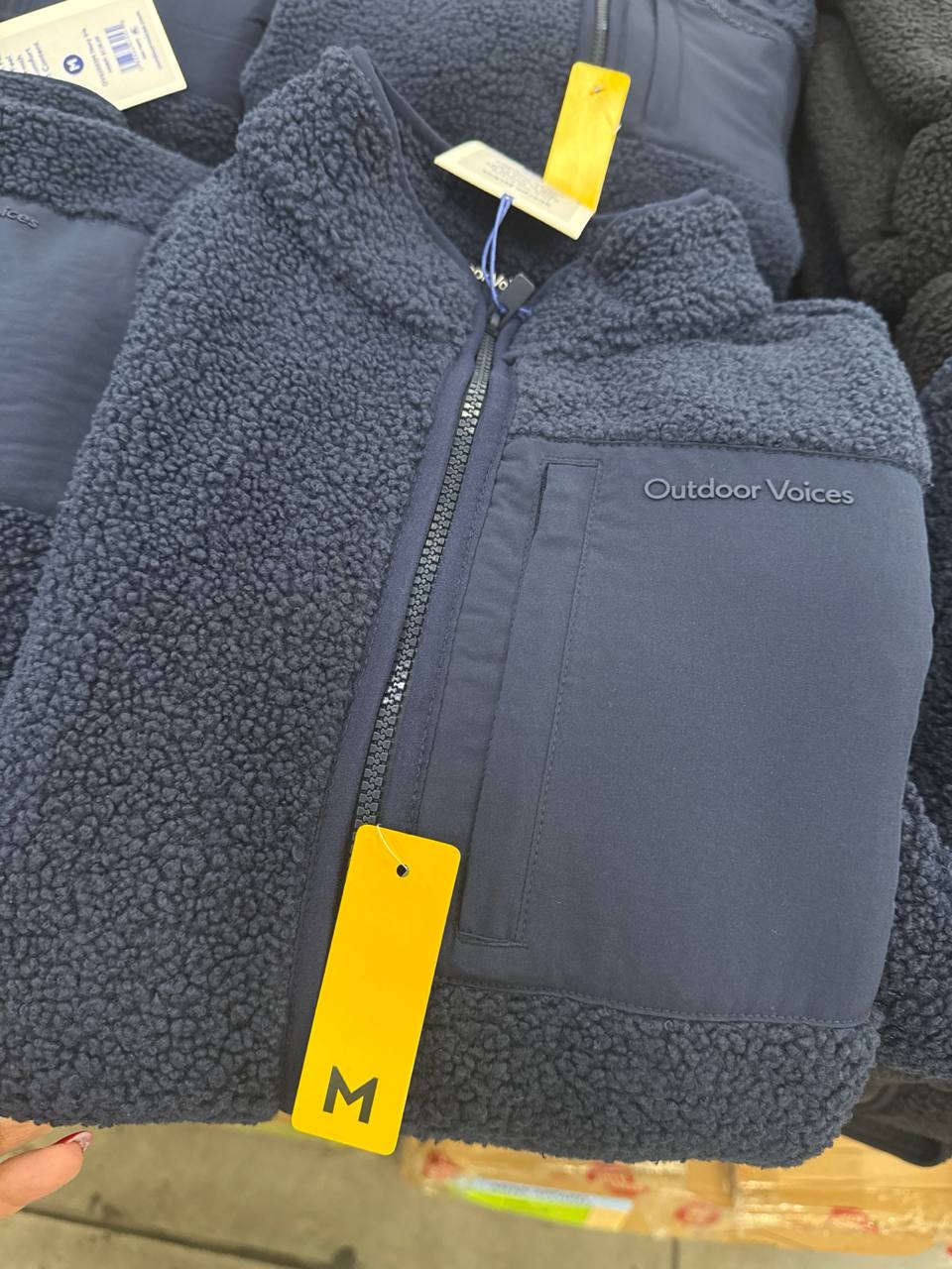   Jaqueta Outdoor Voices fleece