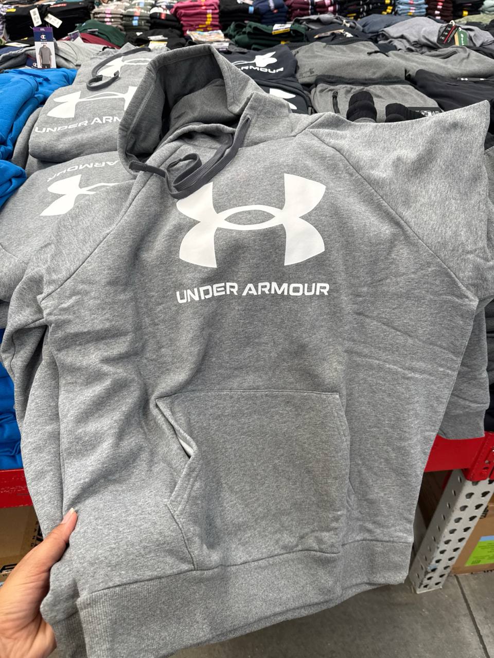   moletom
com fleece  e capuz Under Armour