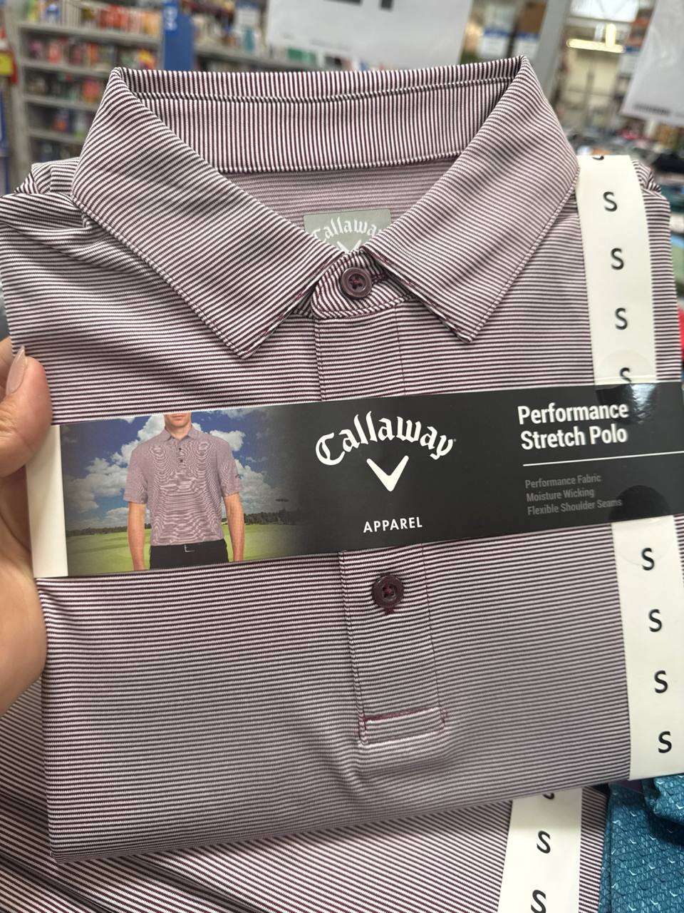   camiseta CALLAWAY stretch polo