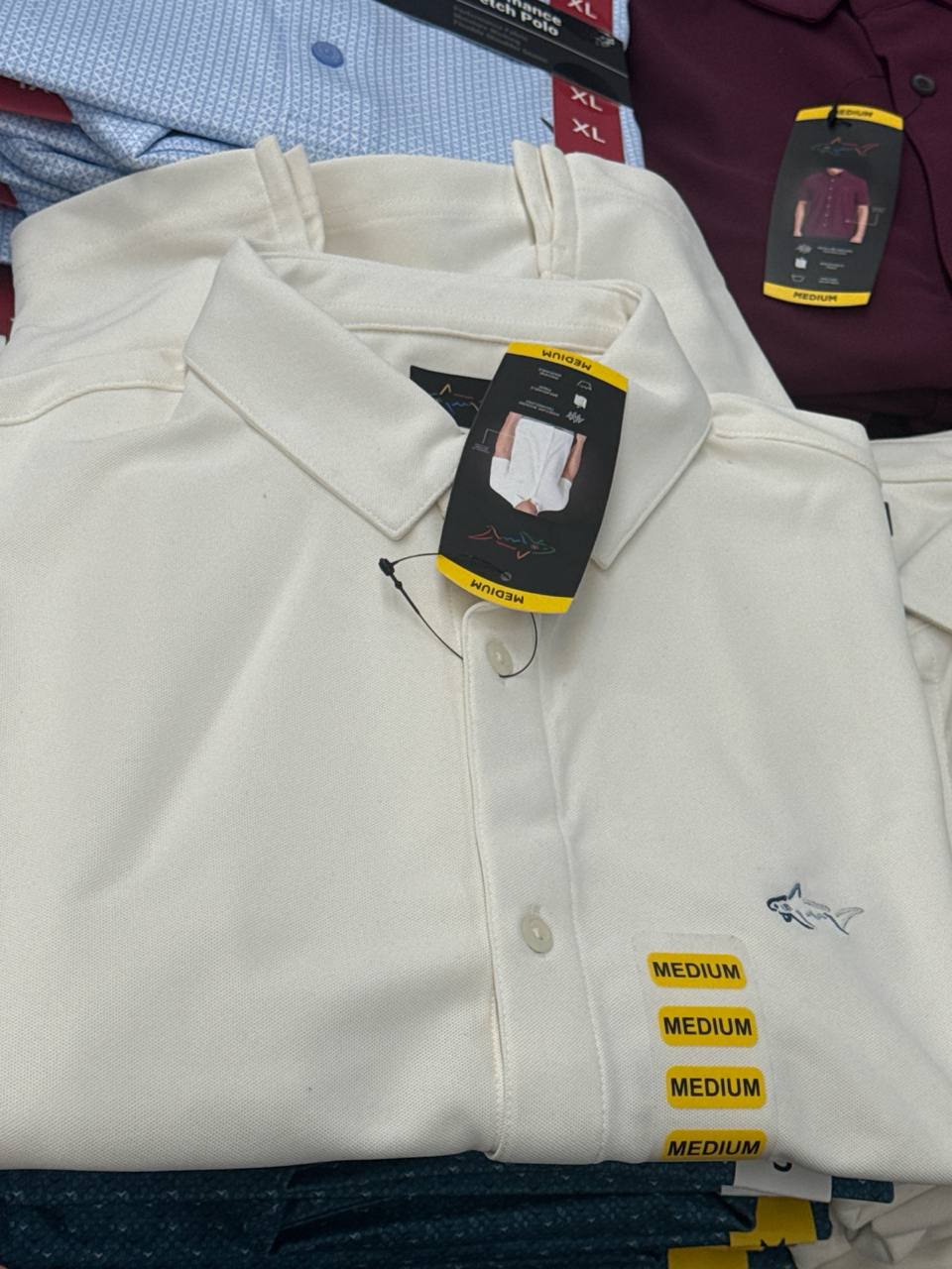   Camisa de botão manga curta Greg Norman