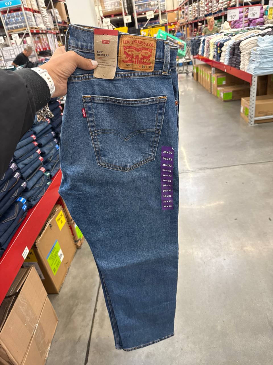MASCULINO calça LEVIS  regular Stretch