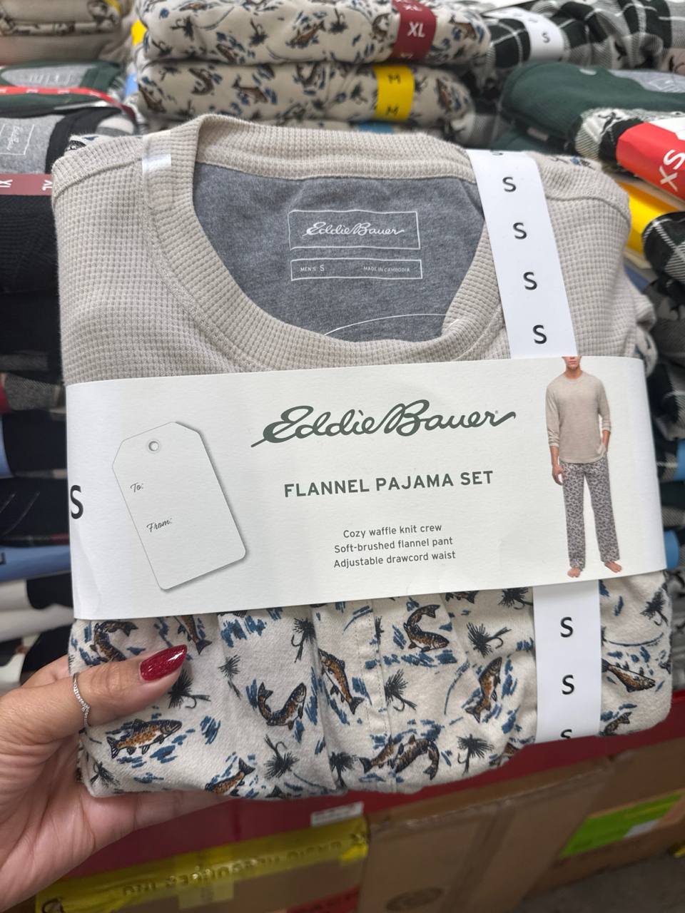   pijama flanelado Eddie Bauer