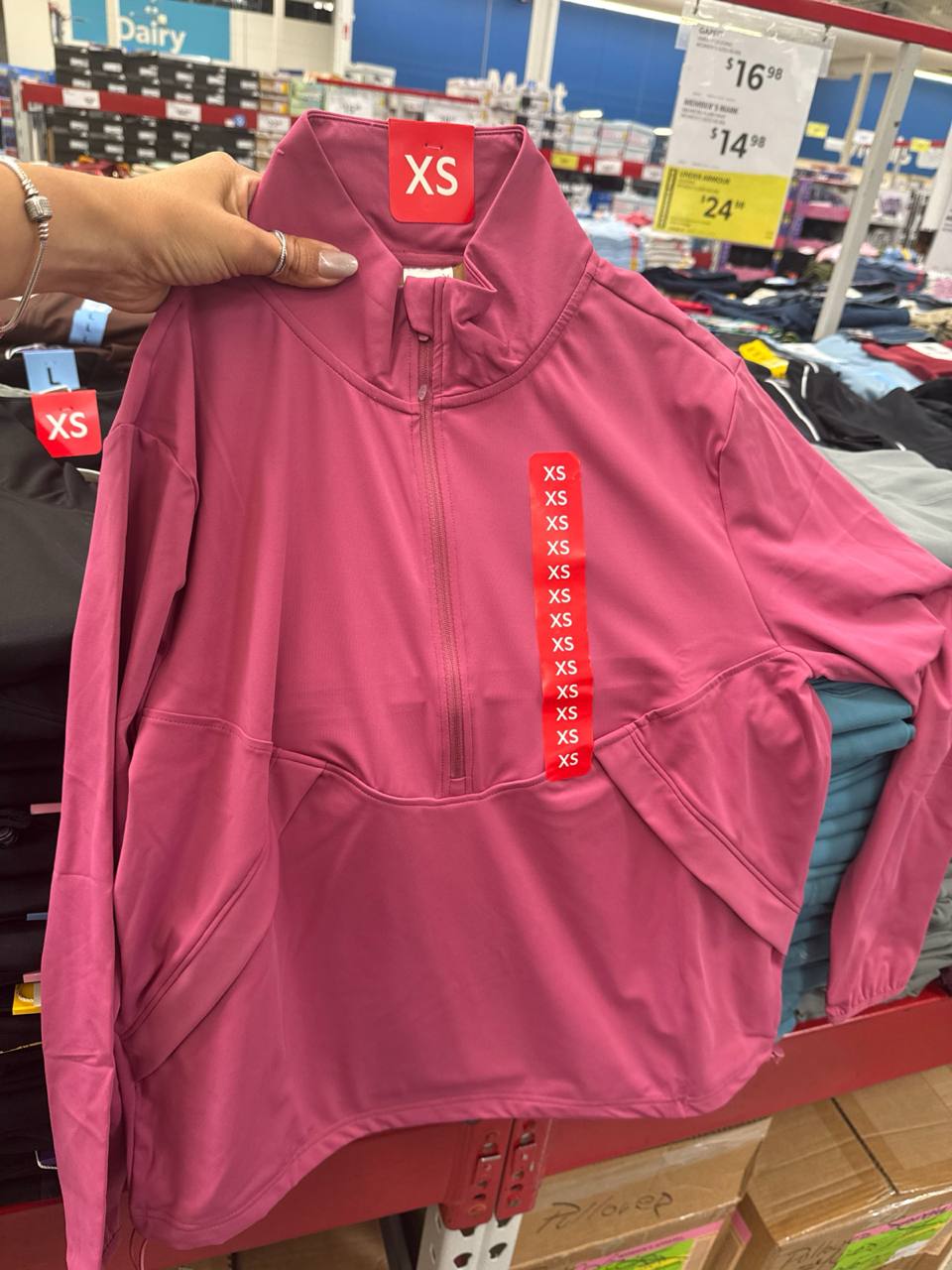   Member’s travel Half Zip