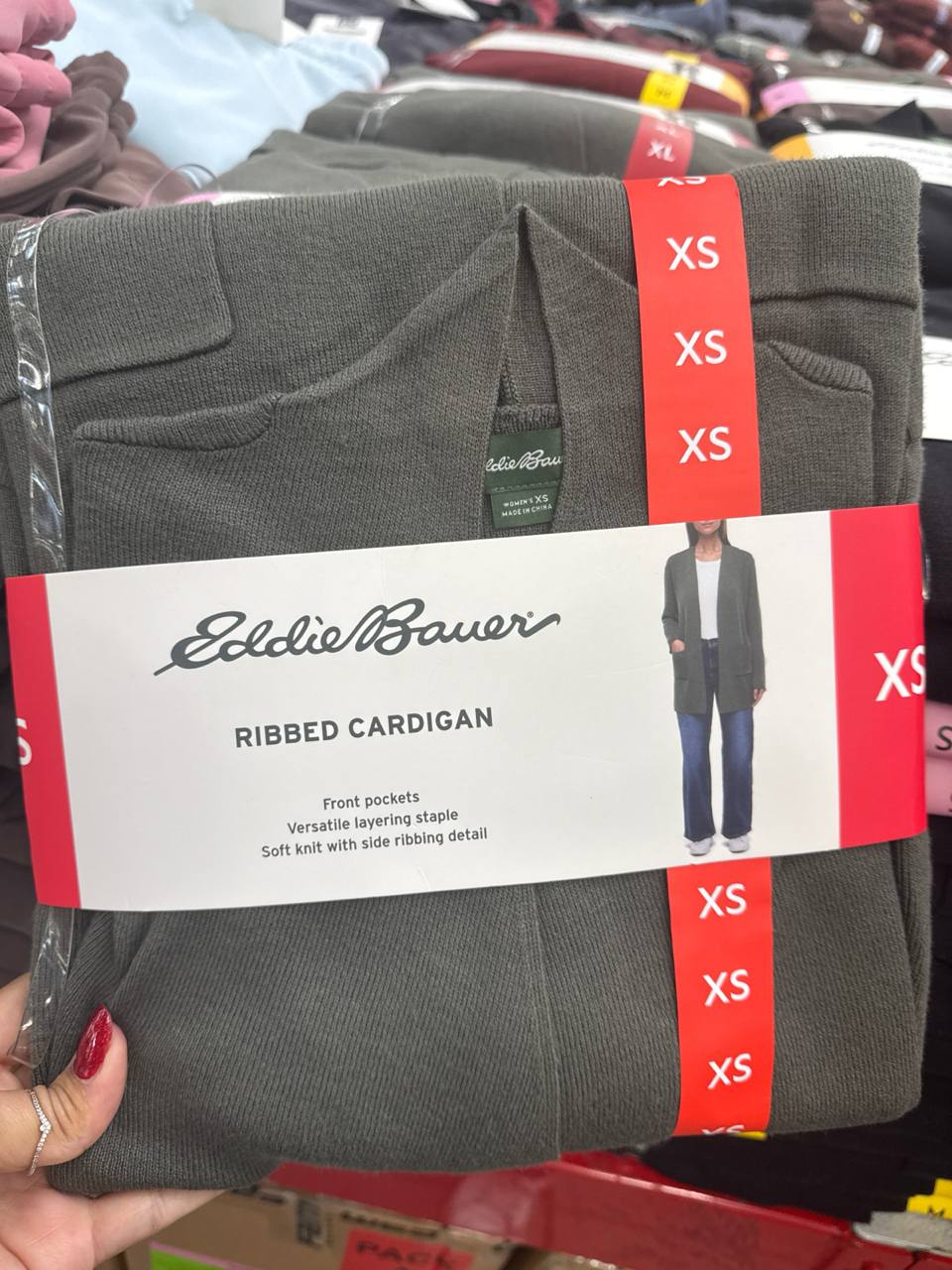  Cardigan Eddie Bauer