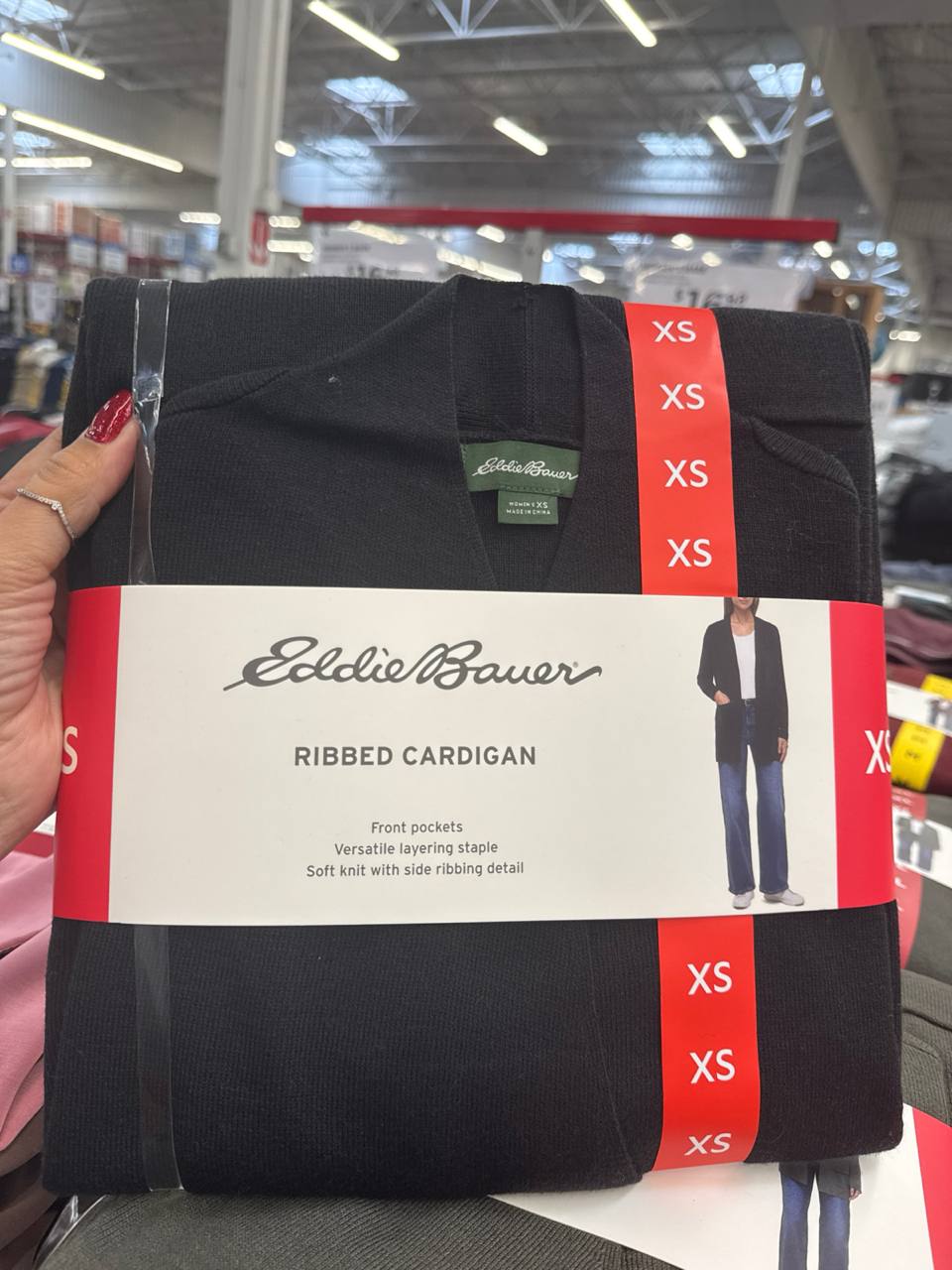  Cardigan Eddie Bauer