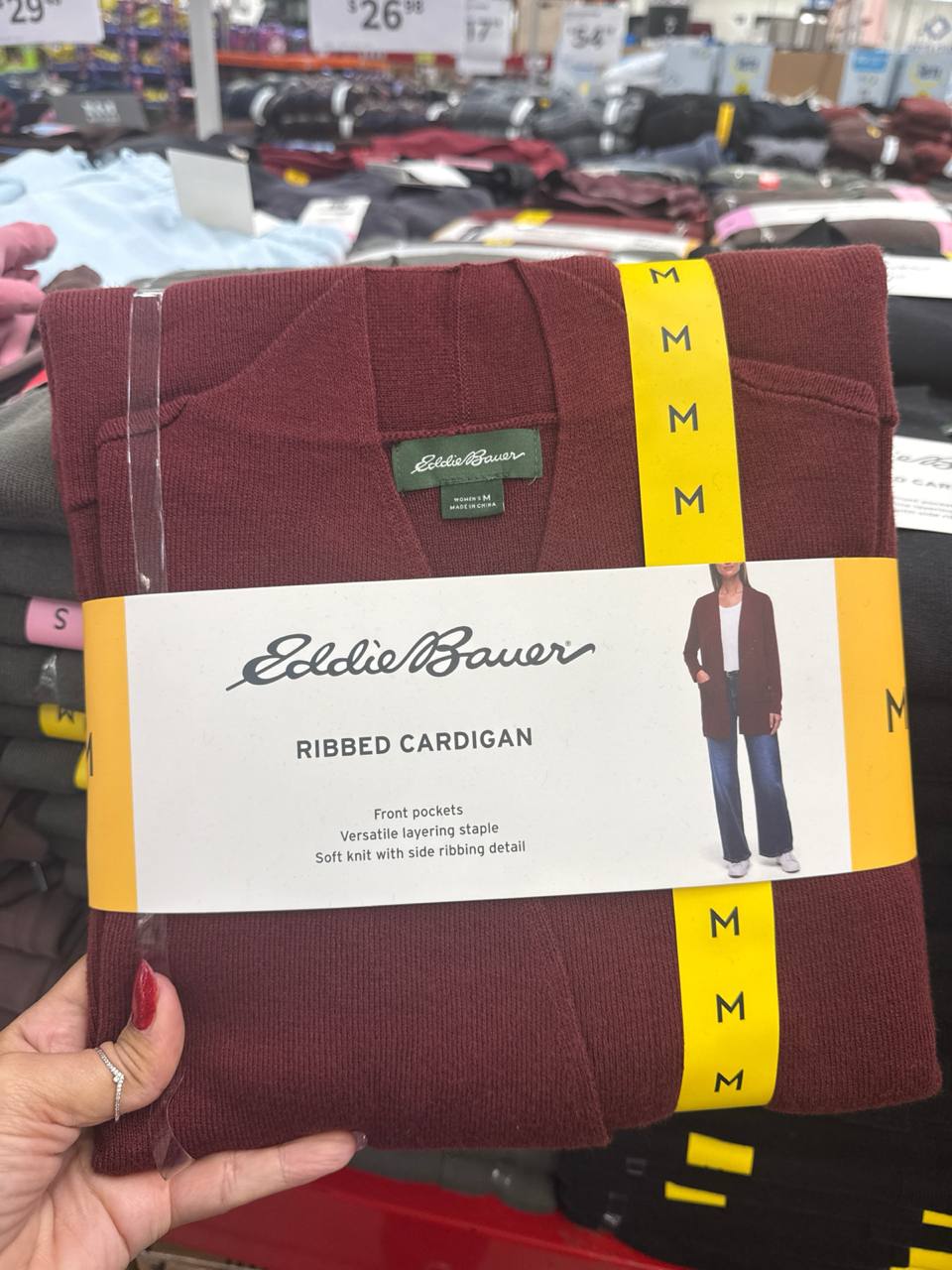  Cardigan Eddie Bauer