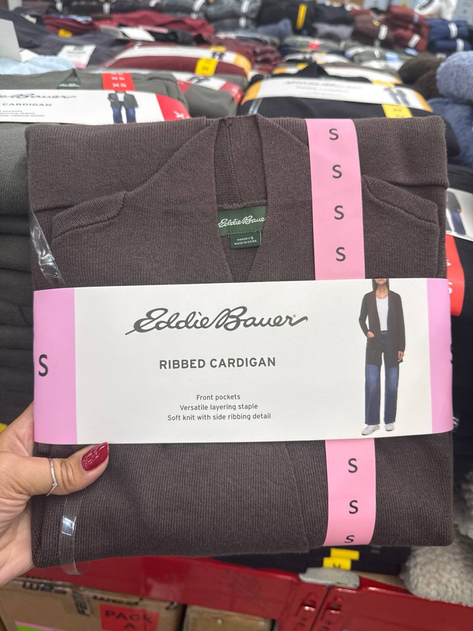  Cardigan Eddie Bauer