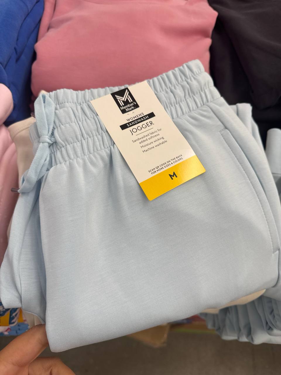  calça sem fleece  jogger Members Mark