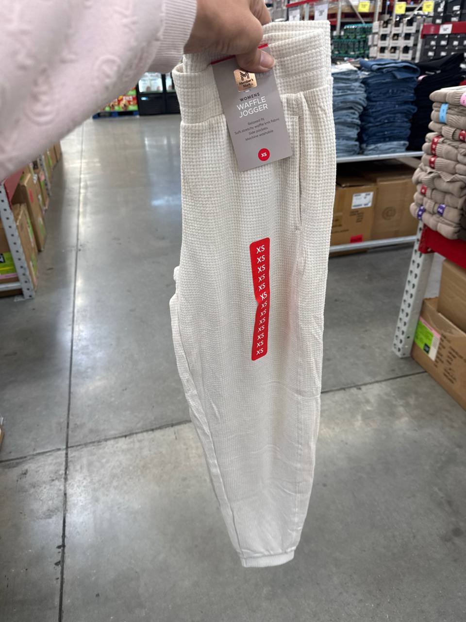  calça  waffle jogger