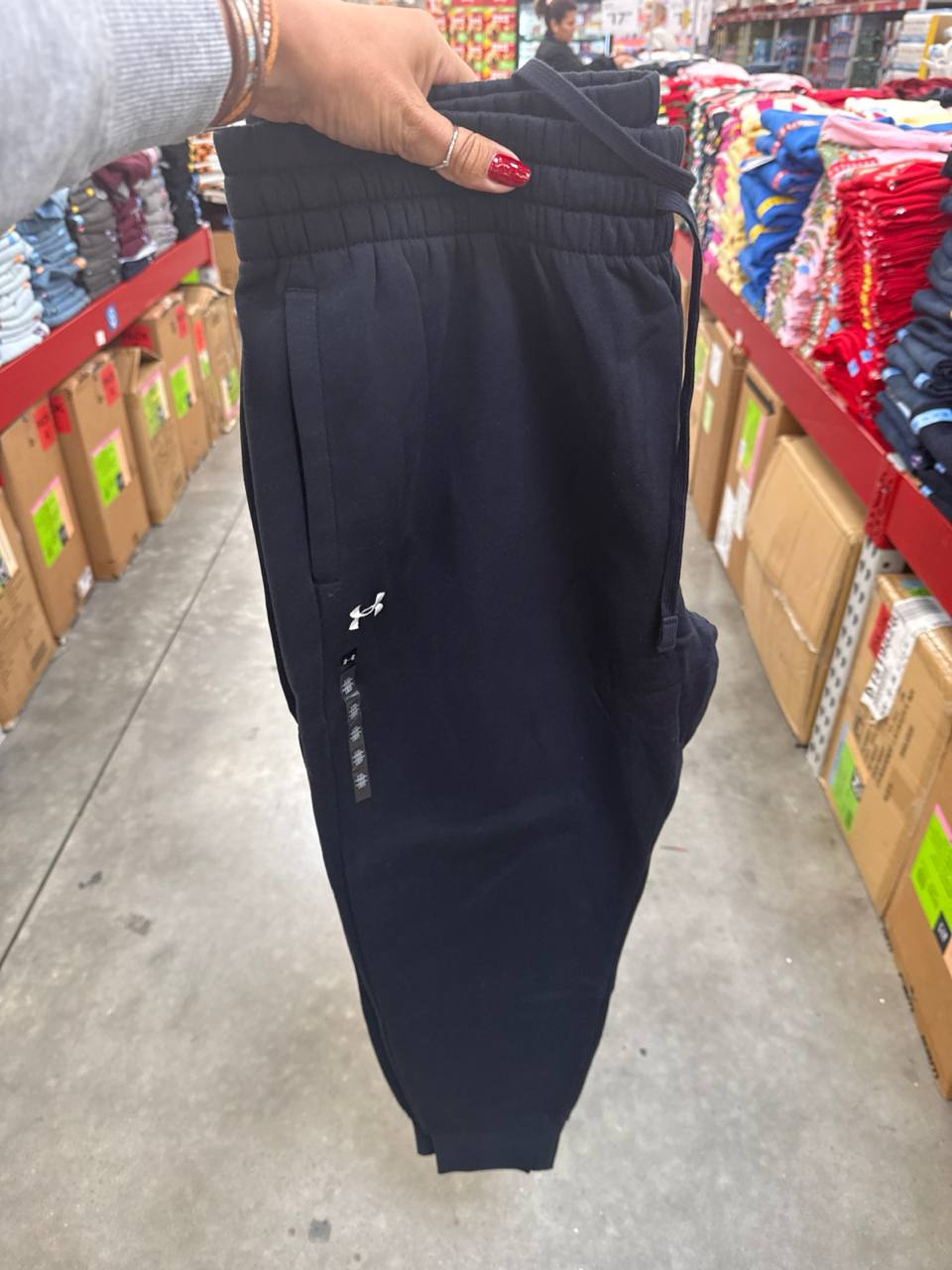  calça jogger   UNDER ARMOUR  com    fleece