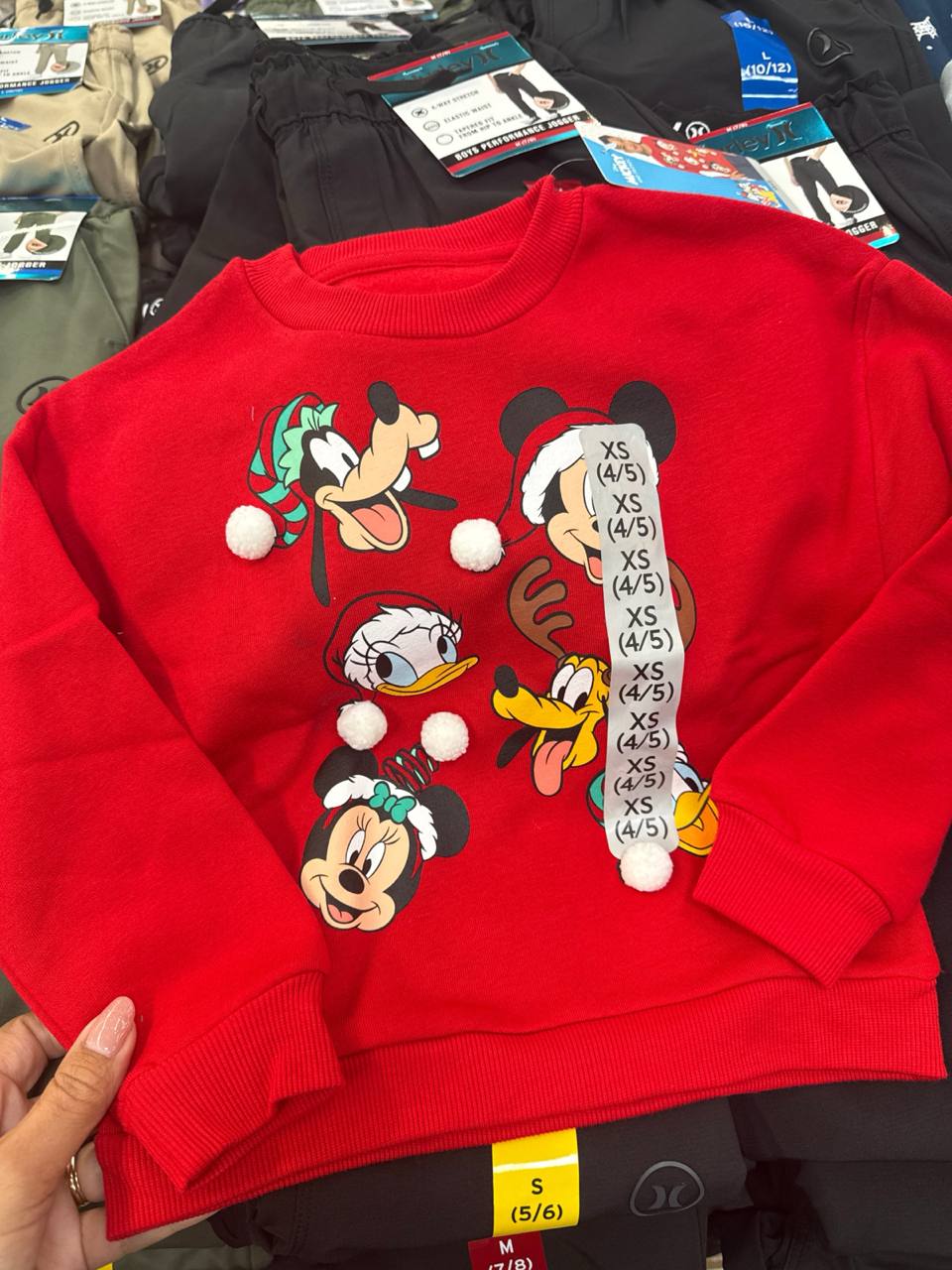 suéter disney com fleece