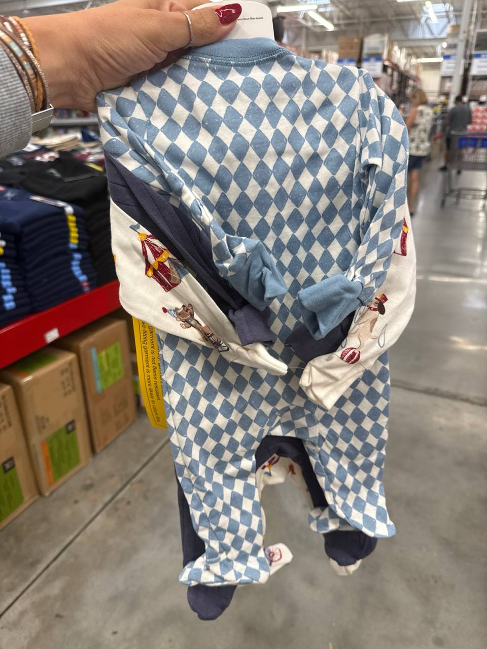 kit 3 peças   pijama Vestuário Kids Baby