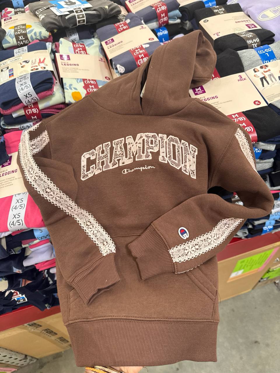 blusa com capuz  e fleece champion