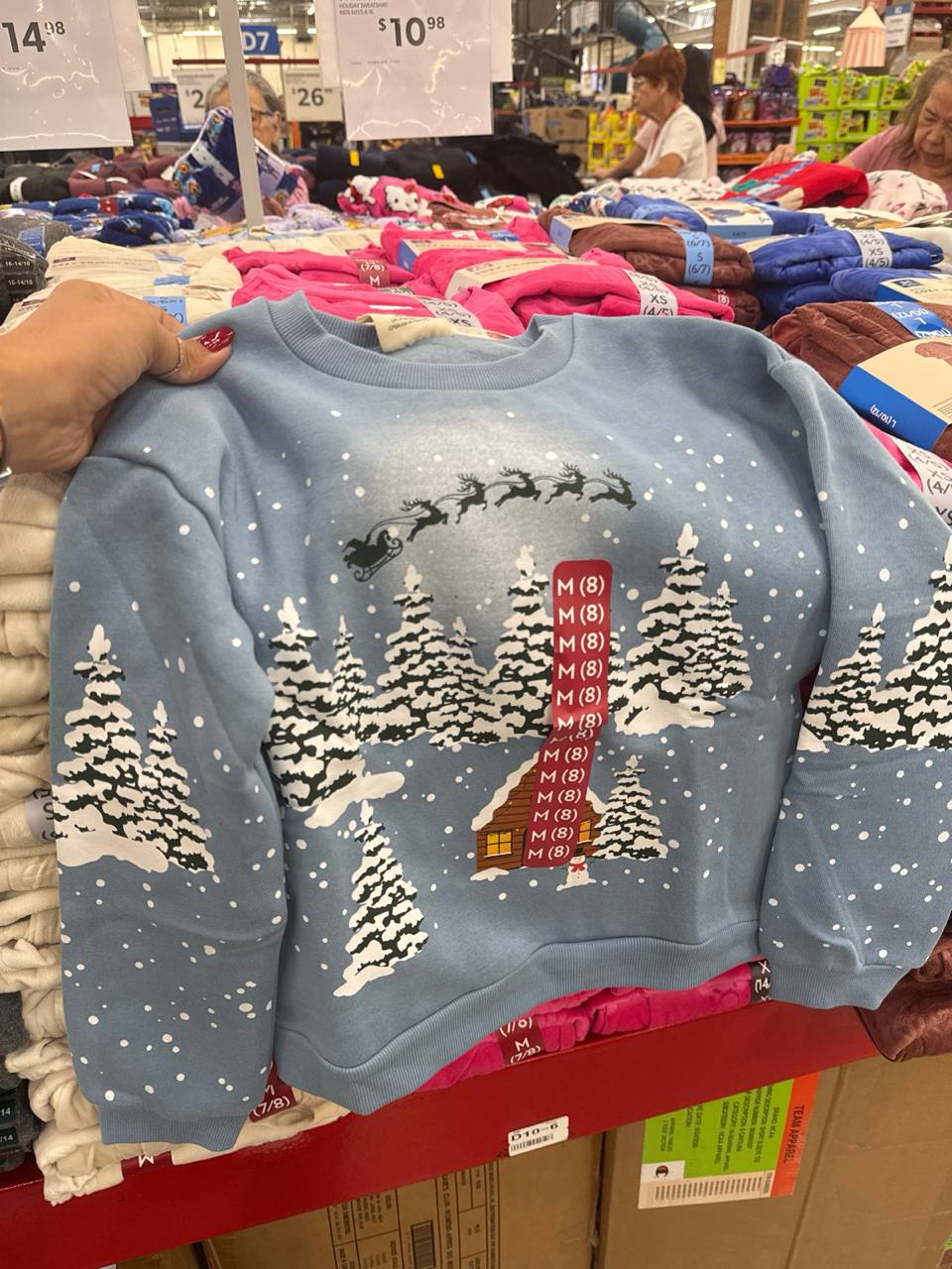 suéter Natal