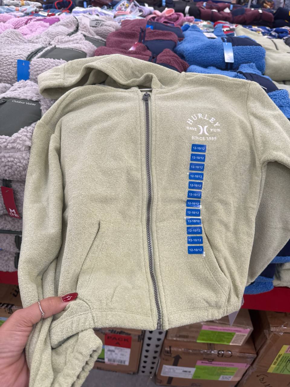 jaqueta Fleece Hurley