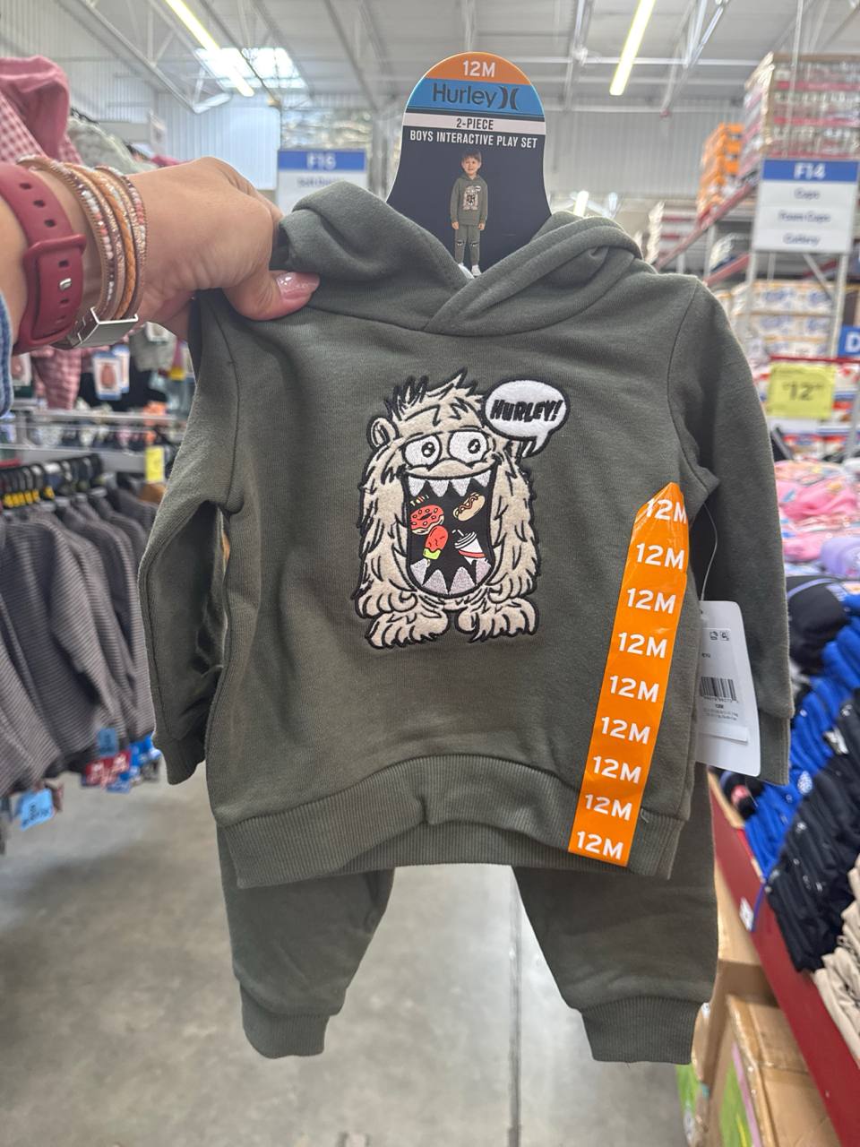 conjunto Hurley     2 peças sem fleece