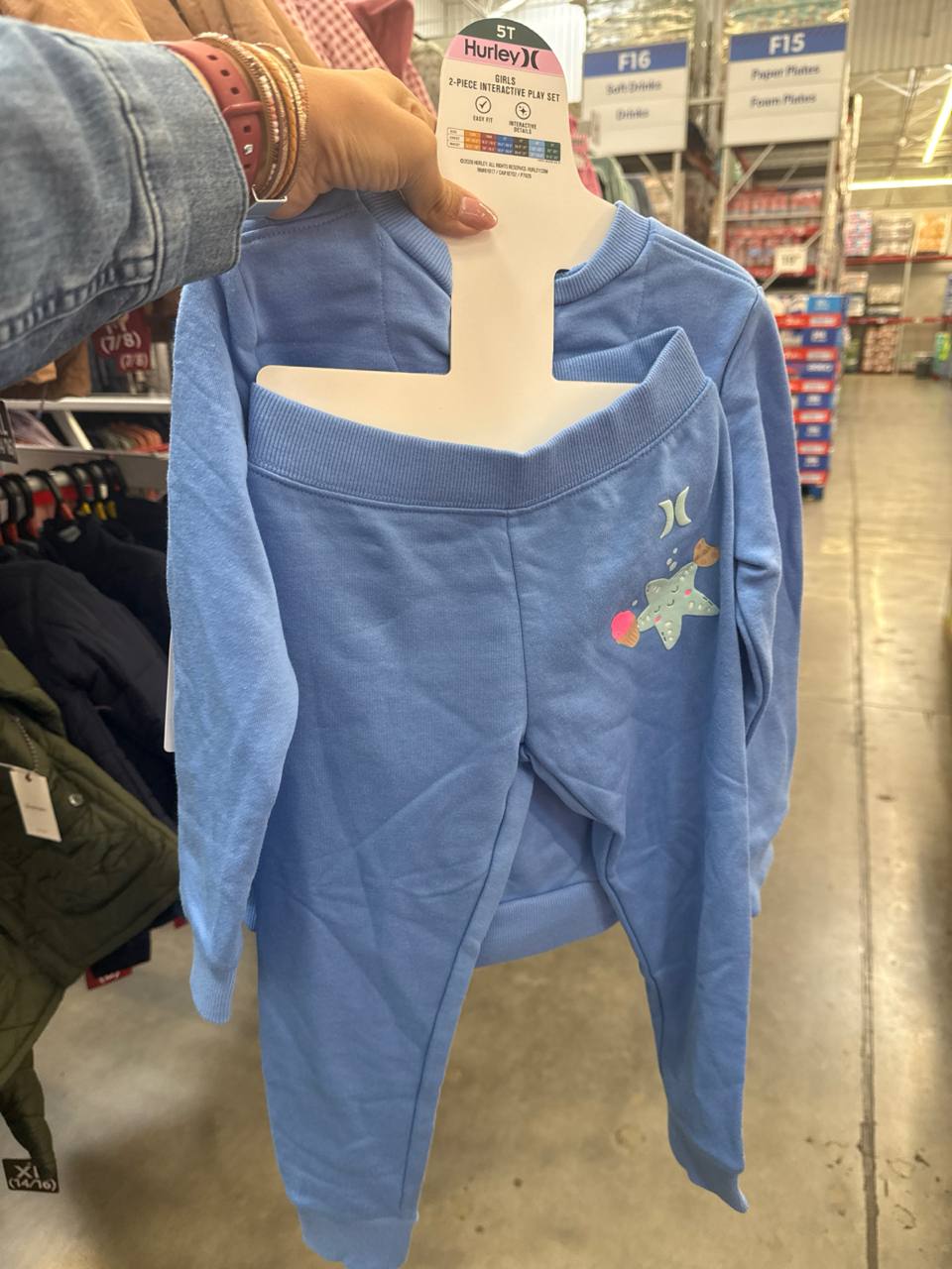 conjunto Hurley     2 peças sem fleece